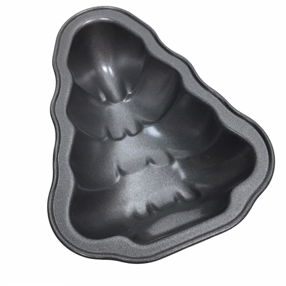 CHRISTMAS TREE Mini Cake Pans Baking Non Stick Holidays Set of 2 - Picture 5 of 6